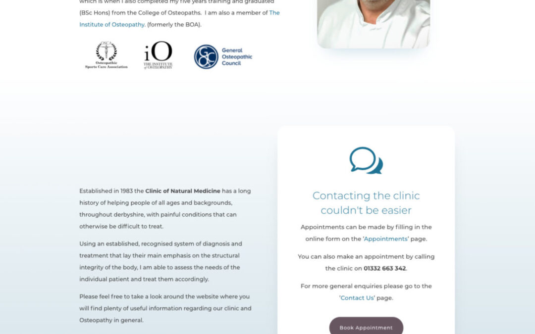 Osteopath Derby